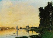 Argenteuil  Late Afternoon - Claude Oscar Monet