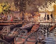 Bathers At La Grenouillere - Claude Oscar Monet