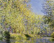 Bend In The River Epte - Claude Oscar Monet