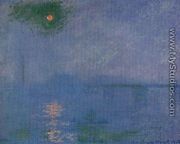 Charing Cross Bridge  Fog On The Themes - Claude Oscar Monet