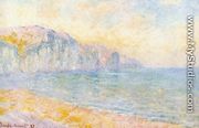 Cliffs At Pourville  Morning - Claude Oscar Monet