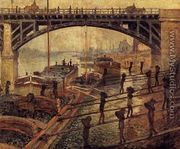 Coal Dockers - Claude Oscar Monet