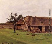 Farm Near Honfleur - Claude Oscar Monet