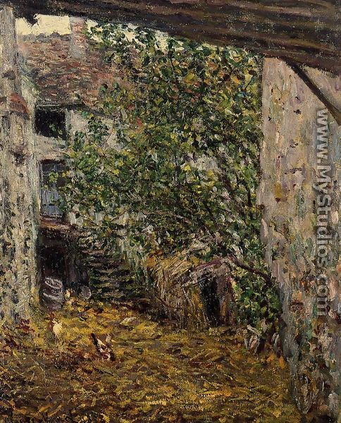 Farmyard - Claude Oscar Monet