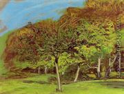 Fruit Trees - Claude Oscar Monet