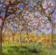 Giverny In Springtime - Claude Oscar Monet
