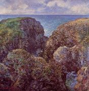 Group Of Rocks At Port Goulphar - Claude Oscar Monet