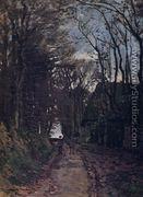 Lane In Normandy - Claude Oscar Monet