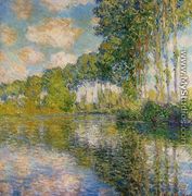 Poplars On The Banks Of The River Epte - Claude Oscar Monet