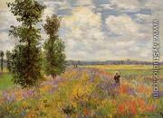 Poppy Field  Argenteuil - Claude Oscar Monet