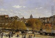 Quai Du Louvre - Claude Oscar Monet