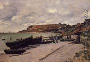 Sainte Adresse  Fishing Boats On The Shore - Claude Oscar Monet