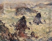 Storm On The Cote De Belle Ile - Claude Oscar Monet