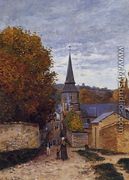 Street In Saint Adresse - Claude Oscar Monet