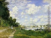 The Basin At Argenteuil - Claude Oscar Monet