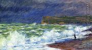 The Beach At Fecamp - Claude Oscar Monet