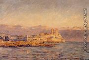 The Castle In Antibes - Claude Oscar Monet