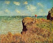 The Cliff Walk  Pourville - Claude Oscar Monet