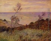 The Cliffs Of Varengeville  Gust Of Wind - Claude Oscar Monet
