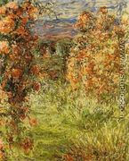The House Among The Roses - Claude Oscar Monet