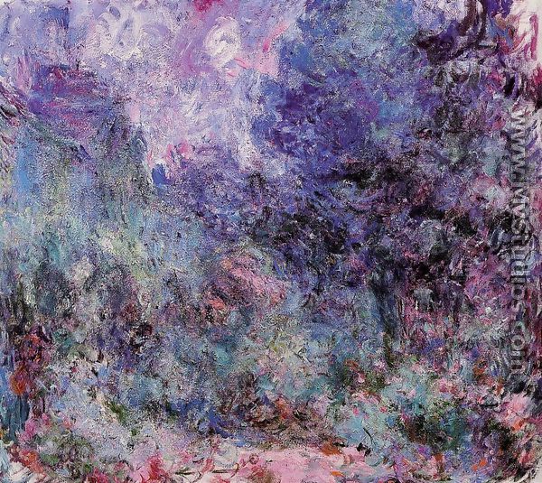 The House Seen From The Rose Garden2 - Claude Oscar Monet