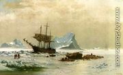The Ice Floes - Claude Oscar Monet