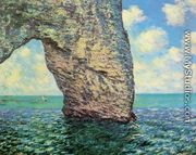 The Manneport At High Tide - Claude Oscar Monet