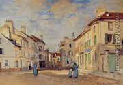 The Old Rue De La Chaussee  Argenteuil - Claude Oscar Monet