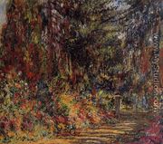 The Path At Giverny - Claude Oscar Monet