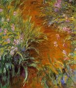 The Path Through The Irises - Claude Oscar Monet