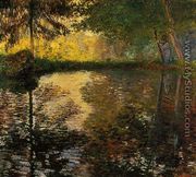 The Pond At Montgeron - Claude Oscar Monet