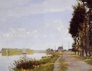 The Promenade At Argenteuil2 - Claude Oscar Monet