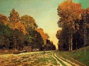 The Road From Chailly To Fontainebleau - Claude Oscar Monet