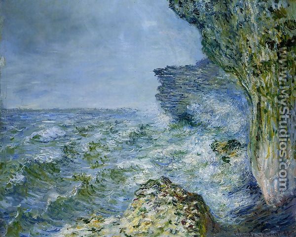 The Sea At Fecamp - Claude Oscar Monet