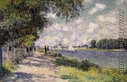 The Seine At Argenteuil - Claude Oscar Monet