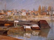 The Seine At Asnieres - Claude Oscar Monet