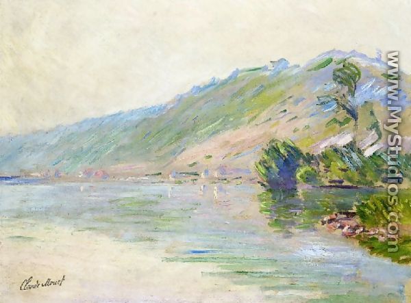 The Seine At Port Villes  Clear Weather - Claude Oscar Monet