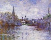 The Small Arm Of The Seine At Vetheuil - Claude Oscar Monet
