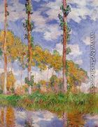 Three Trees In Summer - Claude Oscar Monet