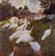 Turkeys - Claude Oscar Monet