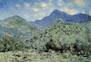 Valle Bouna Near Bordighera - Claude Oscar Monet