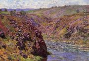 Valley Of The Creuse  Sunlight Effect - Claude Oscar Monet