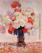 Vase Of Peonies - Claude Oscar Monet