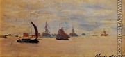 View Of The Voorzaan - Claude Oscar Monet
