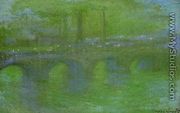 Waterloo Bridge  Dawn - Claude Oscar Monet