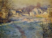 White Frost - Claude Oscar Monet