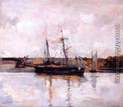 Boats At Dieppe - John Henry Twachtman