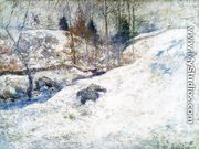 Brook In Winter - John Henry Twachtman