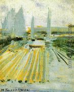 Fog And Small Sailboats - John Henry Twachtman