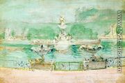 Fountain  Worlds Fair - John Henry Twachtman